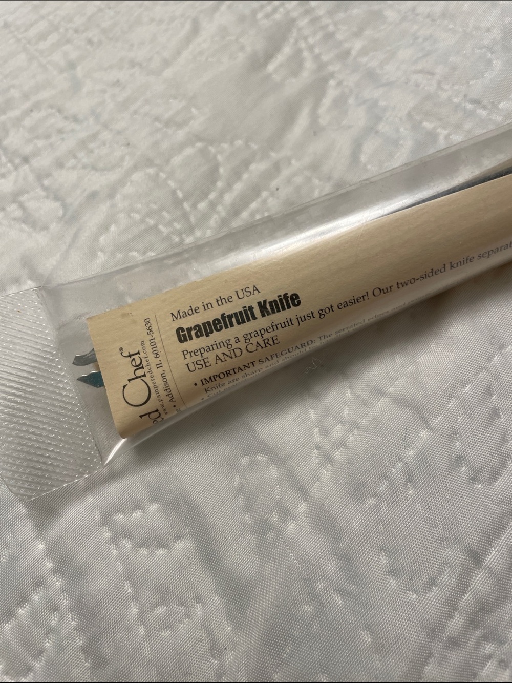 The Pampered Chef Grapefruit Knife #1265 LIKE NEW